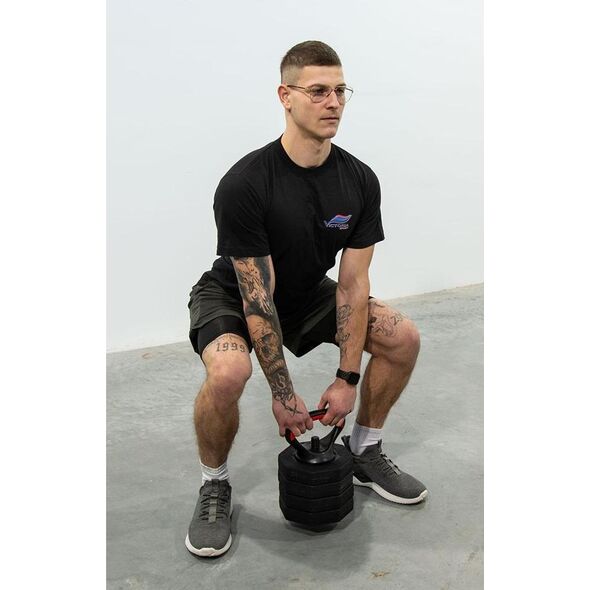 Kettlebell Eb Fit Hantla kompozytowa kettlebell 10 KG(4X2,5KG) Eb Fit