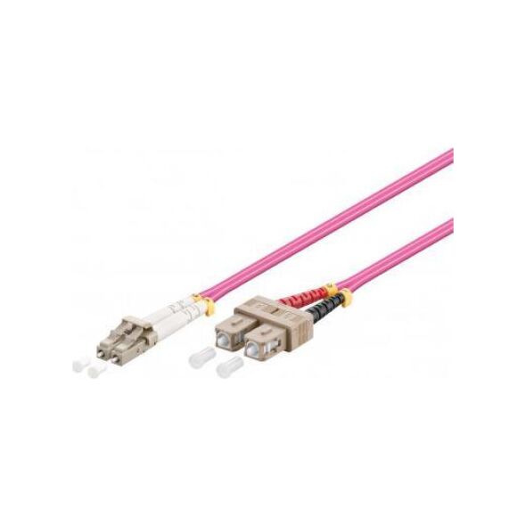 Goobay Kabel światłowodowy, Multimode (OM4) Violett - Długość kabla 3 m