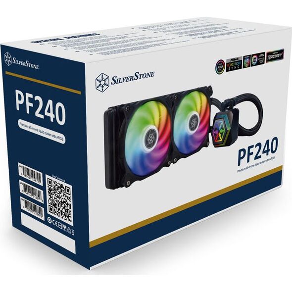 Chłodzenie wodne SilverStone Permafrost PF240 ARGB V2 (SST-PF240-ARGB-V2)