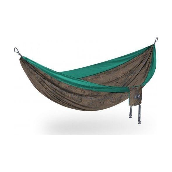 Eno DoubleNest Print - Giving Back, Topo ATC/ Emerald