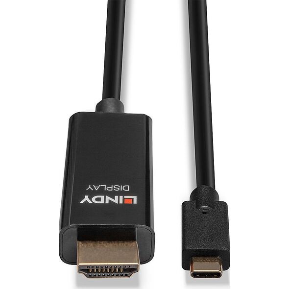 Kabel USB Lindy USB-C - HDMI 5 m Czarny (43315)
