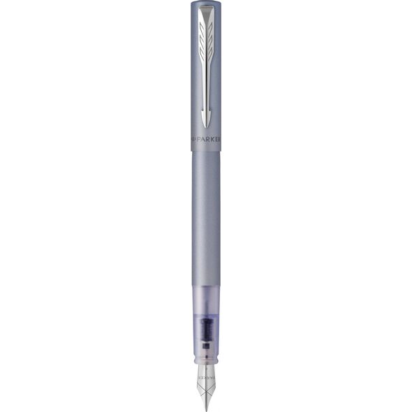 Parker PARKER Füller Vector XL Matte Silver-blue M Blau