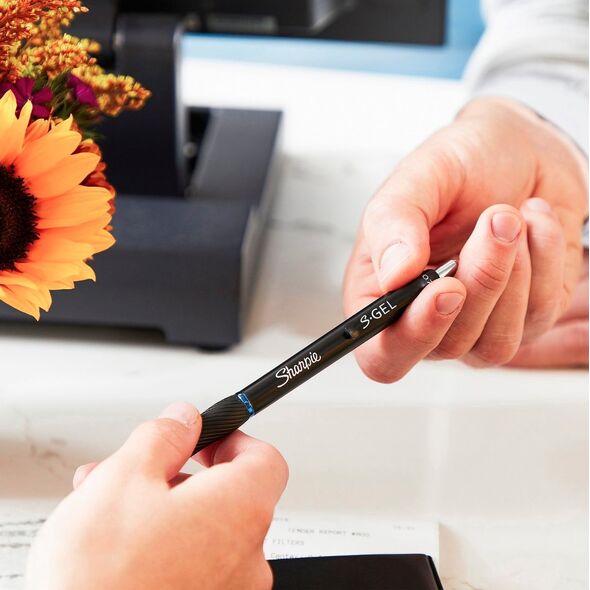 Sharpie Sharpie Gelschreiber S-Gel 0,7mm Schwarz 12 Stück Faltschachtel