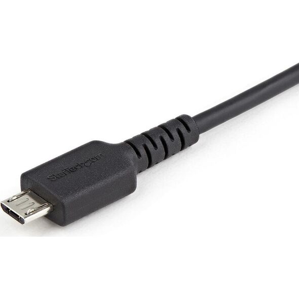 Kabel USB StarTech USB-A - microUSB 1 m Czarny (USBSCHAU1M)