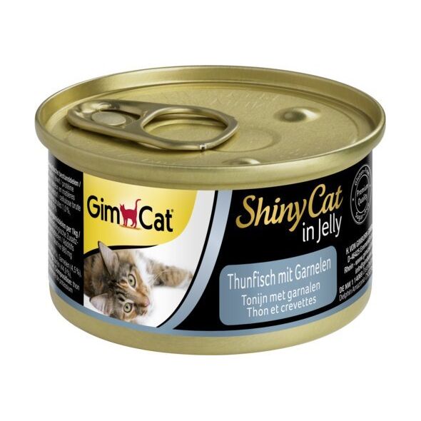 GIM CAT GIMCAT pusz.70g TUŃCZYK+KREWETKI /24