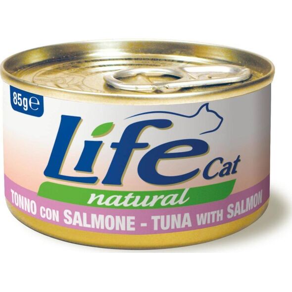 Life Pet Care LIFE CAT pusz.85g TUNA + SALMON /24
