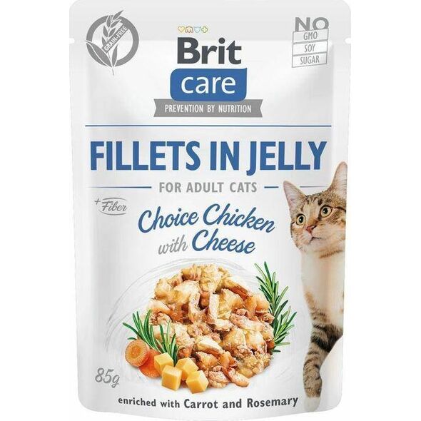 Brit CARE KOT saszetka FJ CHOICE CHICKEN CHEESE /24 85g