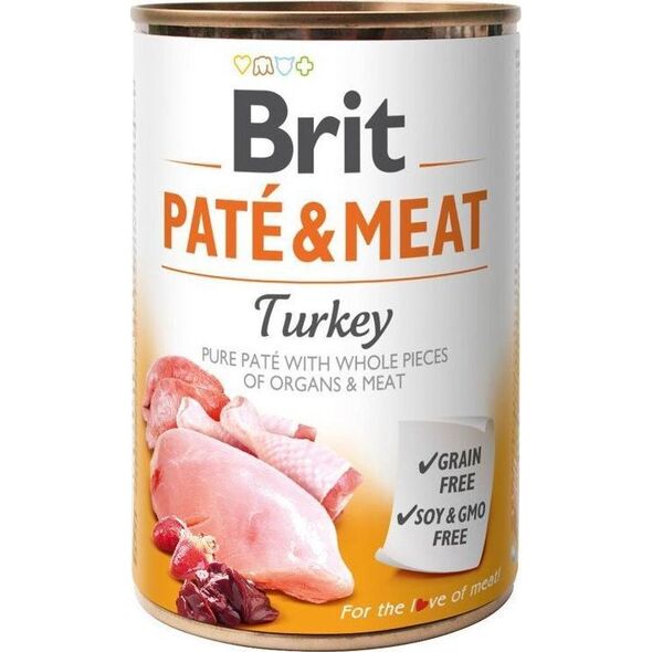 Brit puszka PATE&MEAT TURKEY /6 800g