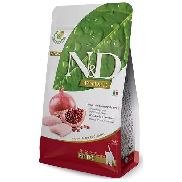Farmina Pet Foods FARMINA KOT N&D 300g CHICKEN&POMEGRANATE KITTEN