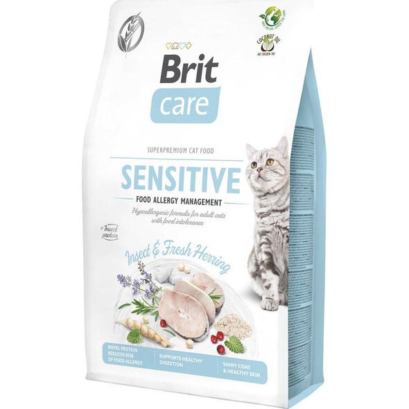 Brit Care kot insect&herring grain free 2 kg