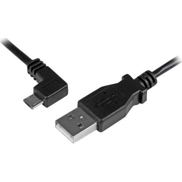 Kabel USB StarTech USB-A - microUSB 0.5 m Czarny (USBAUB50CMLA)