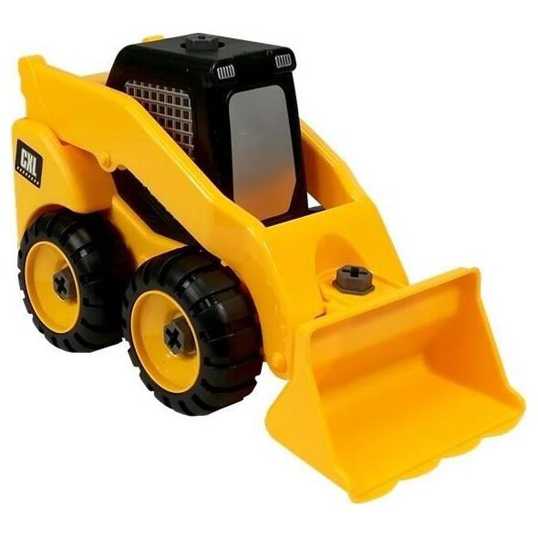 LeanToys Zestaw autek Dźwig Wywrotka Koparka do Rozkręcania