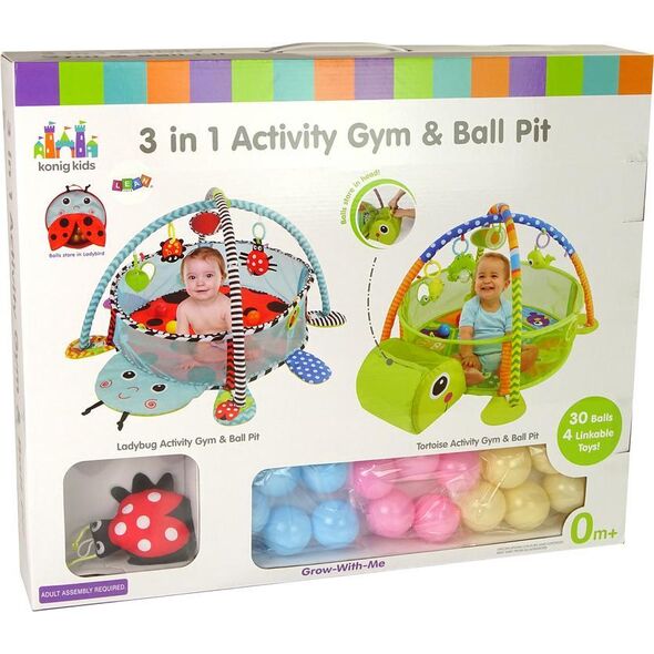 LeanToys Mata Edukacyjna Biedronka Kojec Piłeczki Dla Maluszka
