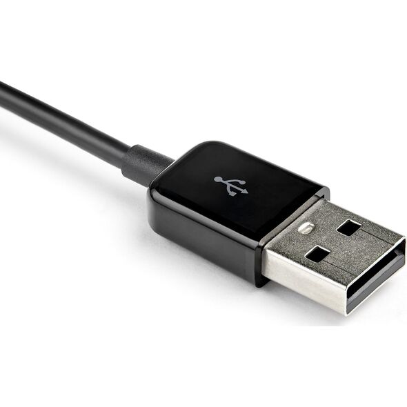 Kabel StarTech HDMI - D-Sub (VGA) + USB-A 2m czarny (VGA2HDMM2M)
