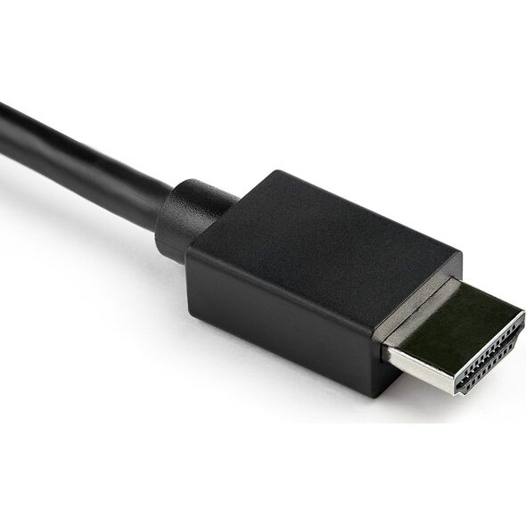 Kabel StarTech HDMI - D-Sub (VGA) + USB-A 2m czarny (VGA2HDMM2M)