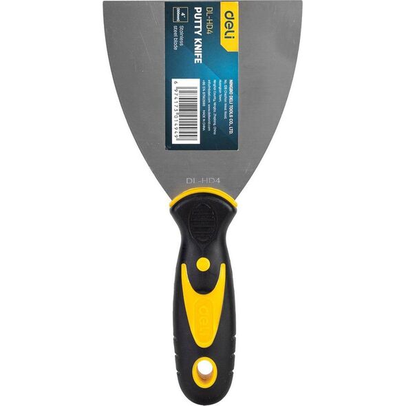 Deli Szpachelka Deli Tools EDL-HD4, 4'' (zółta)