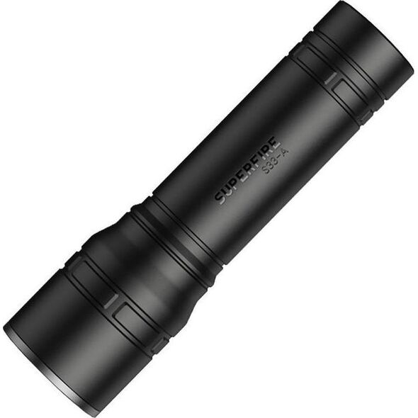 Latarka Superfire Latarka Superfire S33-A, USB (czarna)