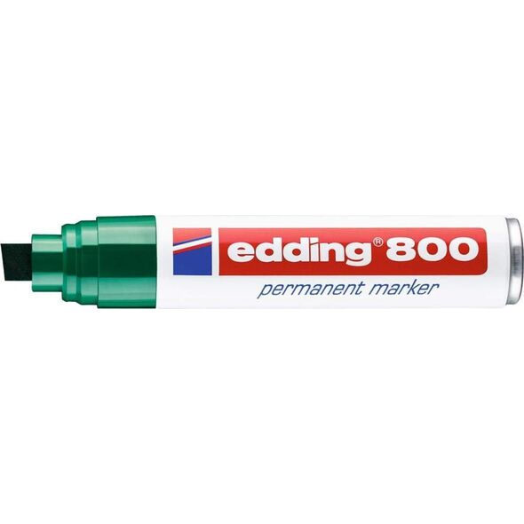 Edding Marker E-800 EDDING zielony końcówka ścięta