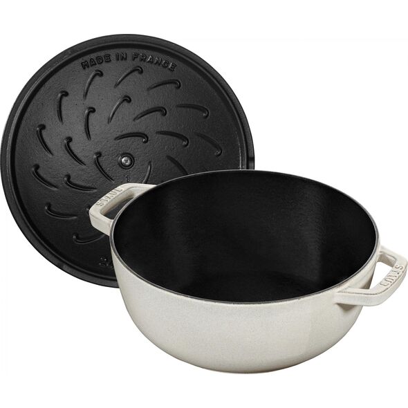STAUB Garnek żeliwny okrągły snowflake Staub