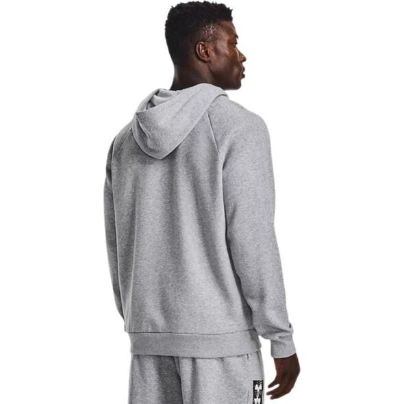 Under Armour Bluza męska Under Armour UA Rival Flc Graphic Hoodie szara 1370349 011 2XL
