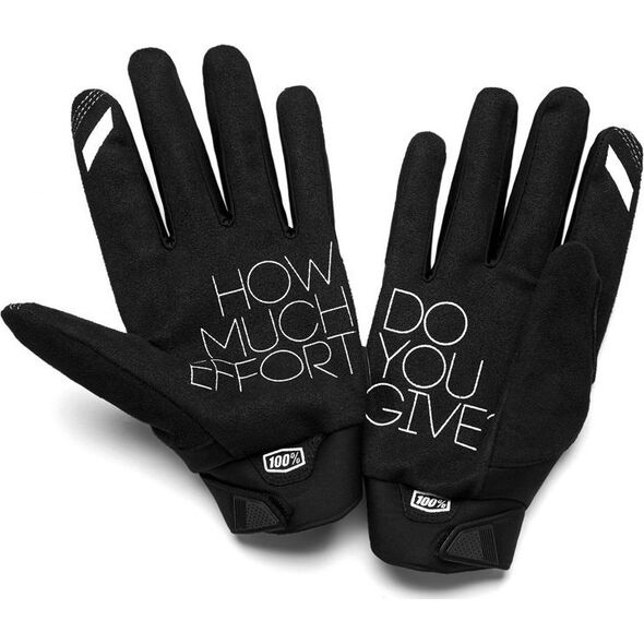 100% Rękawiczki 100% BRISKER Women's Glove neon pink black roz. S (długość dłoni 168-174 mm) (NEW)