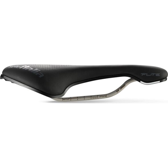 Selle Italia Siodło SELLE ITALIA FLITE BOOST ENDURANCE SUPERFLOW S (id match - S3) TI 316 Tube 7, fibra-tek, czarne (NEW)