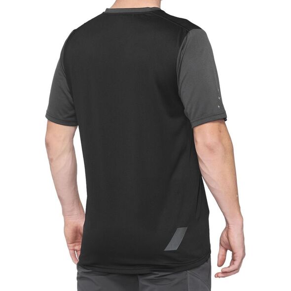 100% Koszulka męska 100% RIDECAMP Jersey krótki rękaw light slate navy roz. S (NEW 2021)