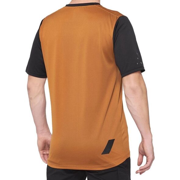 100% Koszulka męska 100% RIDECAMP Jersey krótki rękaw light slate navy roz. S (NEW 2021)