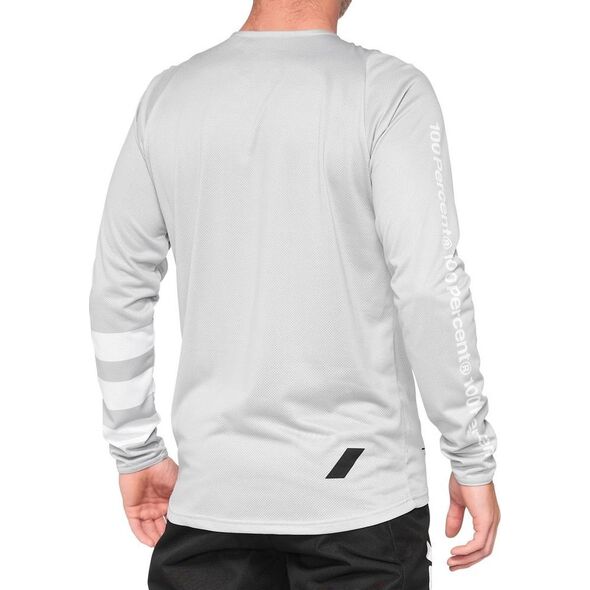 100% Koszulka męska 100% R-CORE Jersey długi rękaw yellow black roz. XL (NEW 2021)