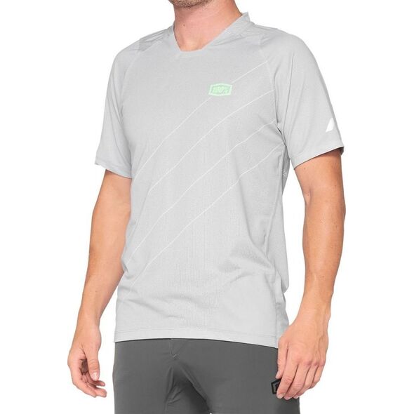 100% Koszulka męska 100% CELIUM Jersey krótki rękaw vapor lime roz. XL (NEW 2021)