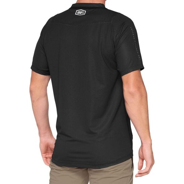 100% Koszulka męska 100% CELIUM Jersey krótki rękaw orange grey roz. XL (NEW 2021)
