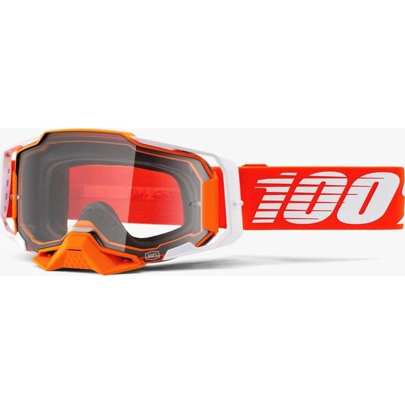 100% Gogle 100% ARMEGA Googgle REGAL Clear Lens (Szyba przezroczysta Anti-Fog, LT 88%-92%) (NEW)
