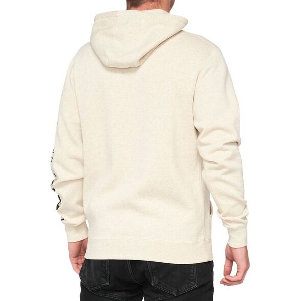 100% Bluza męska 100% SUPER FUTURE Hooded Pullover Sweatshirt Oatmeal Heather roz. XL (NEW)