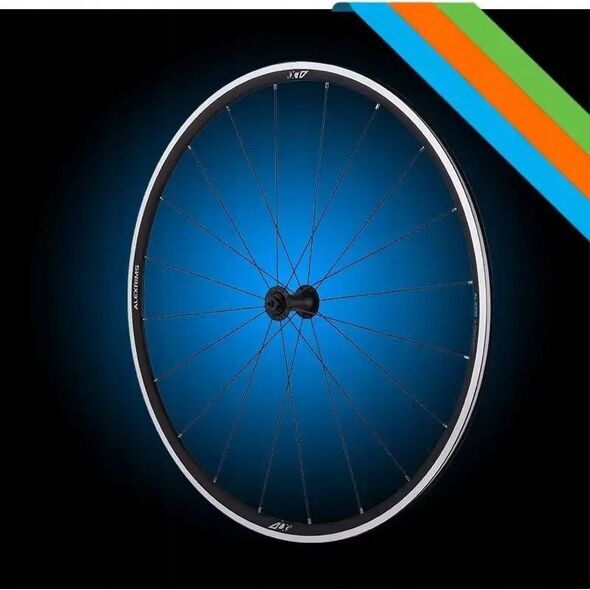 Alexrims Koła szosowe ALEXRIMS ALX210 ROAD, 700C, Stożek 24mm, Tubeless Ready, V-brake, Zacisk QR, Łożyska kulkowe, Waga 1922g (NEW)