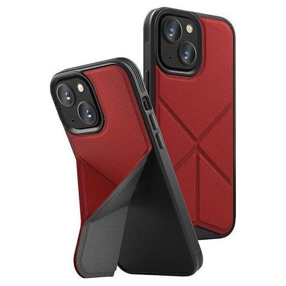 Uniq UNIQ etui Transforma iPhone 13 6,1" czerwony/coral red MagSafe