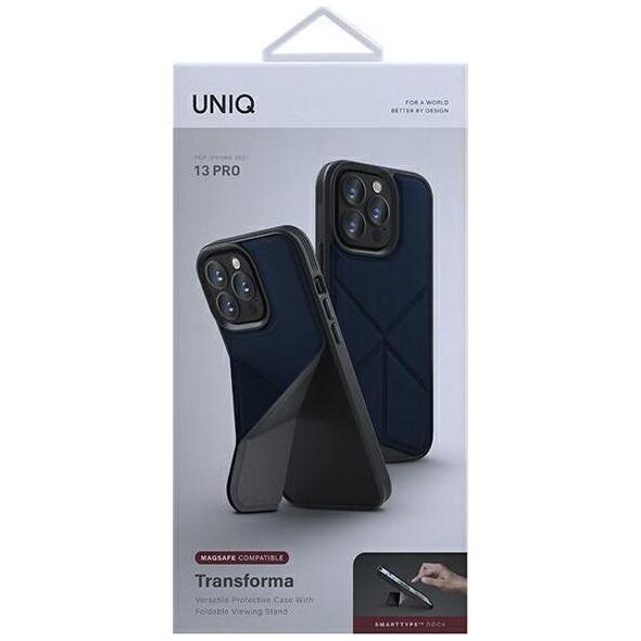 Uniq UNIQ etui Transforma iPhone 13 Pro / 13 6,1" niebieski/electric blue MagSafe