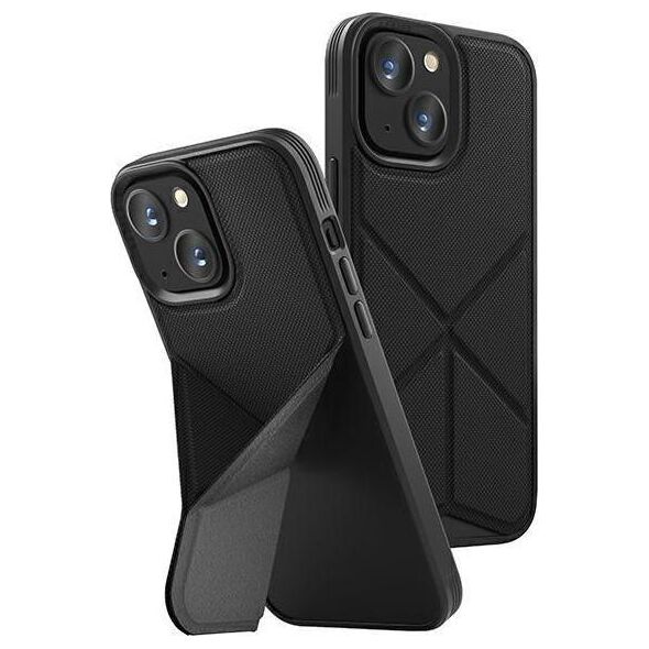 Uniq UNIQ etui Transforma iPhone 13 6,1" czarny/ebony black MagSafe