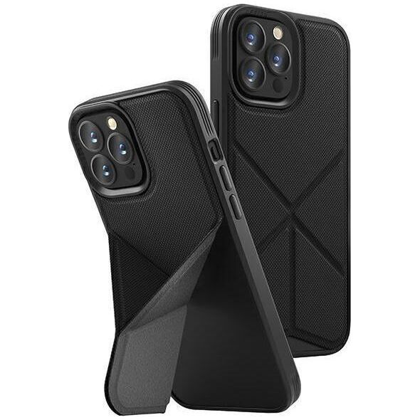 Uniq UNIQ etui Transforma iPhone 13 Pro Max 6,7" czarny/ebony black MagSafe