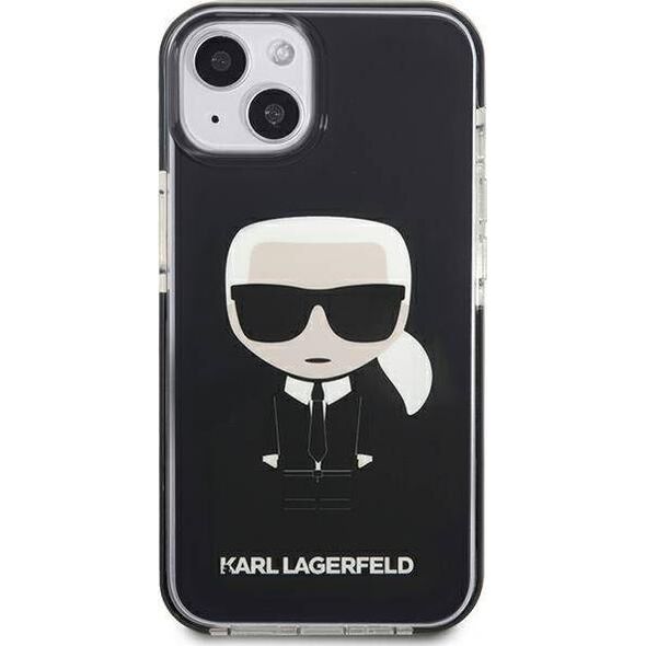 Karl Lagerfeld Karl Lagerfeld KLHCP13STPEIKK iPhone 13 mini 5,4" hardcase czarny/black Iconik Karl