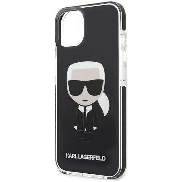 Karl Lagerfeld Karl Lagerfeld KLHCP13STPEIKK iPhone 13 mini 5,4" hardcase czarny/black Iconik Karl