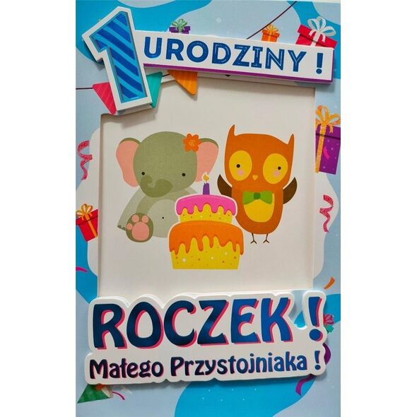 Yeku Karnet Roczek chłopiec 6K - 014