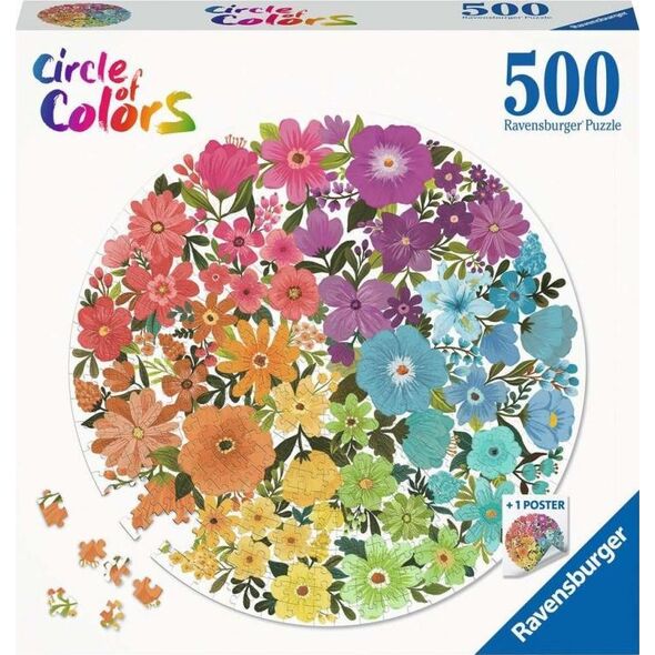 Ravensburger Puzzle 500 Kwiaty