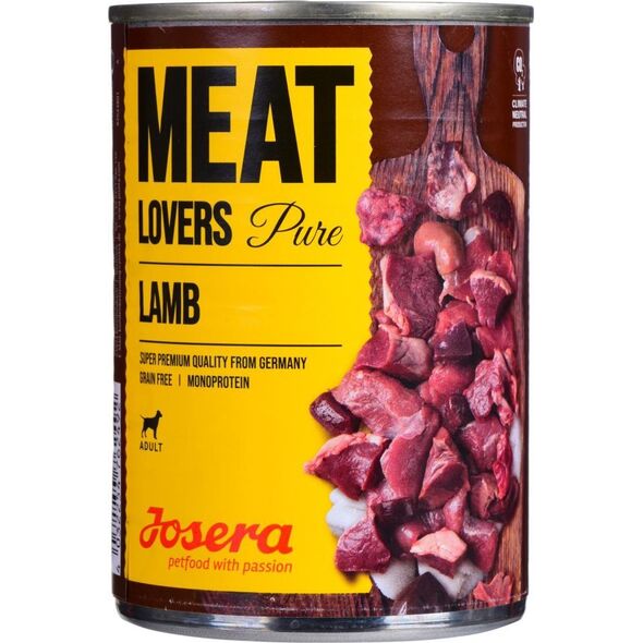 Josera Meatlovers Pure Jagnięcina karma mokra dla psów 400g