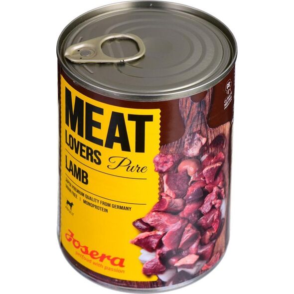 Josera Meatlovers Pure Jagnięcina karma mokra dla psów 400g