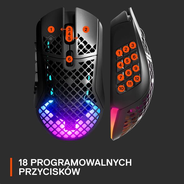 Mysz SteelSeries Aerox 9 Wireless  (62618)