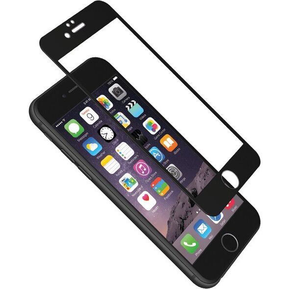 Cygnett Cygnett 9H Screen Protector with silicone boarder - IPhone 6 Plus - Clear / Black