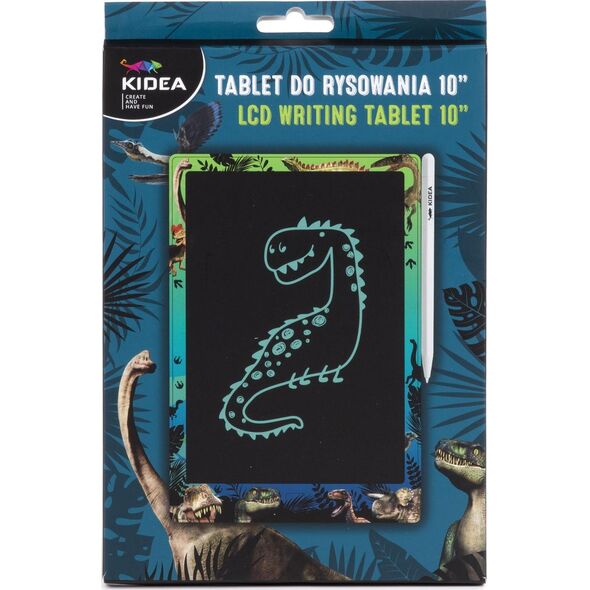 Kidea Tablet do rysowania 10A2 Kidea Dinozaur