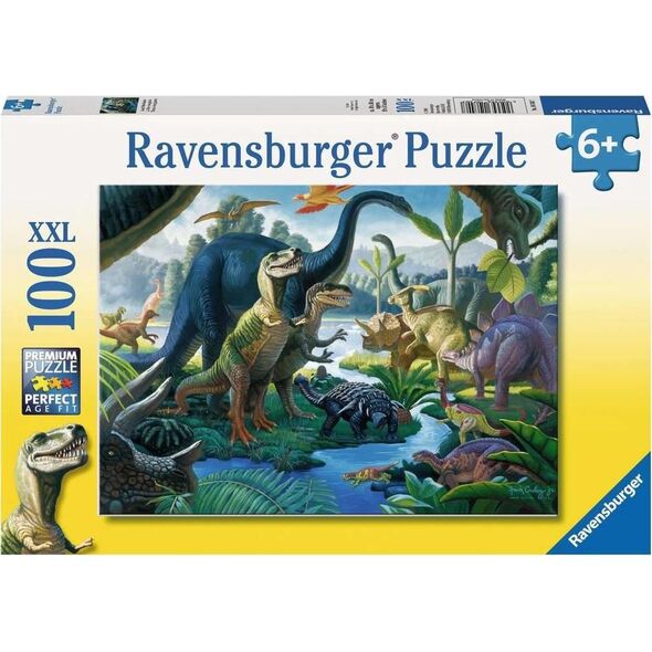 Ravensburger Puzzle 100 elementów XXL Kraina gigantów