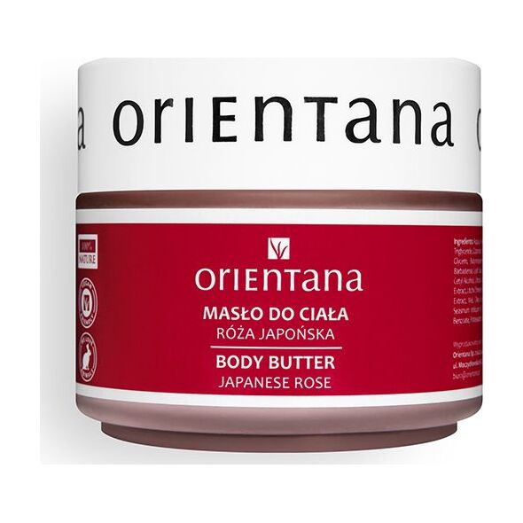 Orientana Masło do ciała Róża 100g