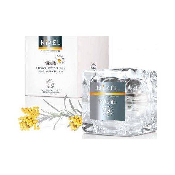 Nikel Nikelift Przeciwzmarszczkowy krem z Pomarańczą, kwiatem Immortelle, olejkiem sezamowym i wit. E, 50ml